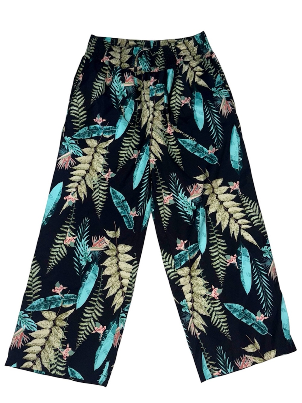 Tropical Wide Leg Pant